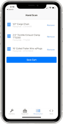 Scan multiple items