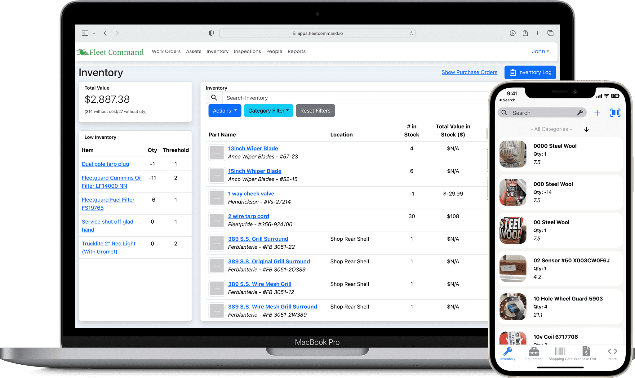 Inventory Dashboard