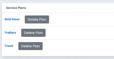 Create multiple service plans