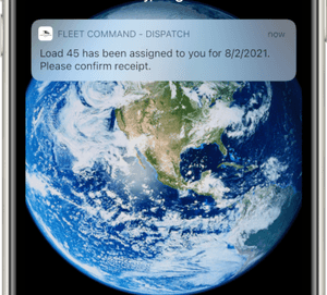 Dispatch Assign Alert