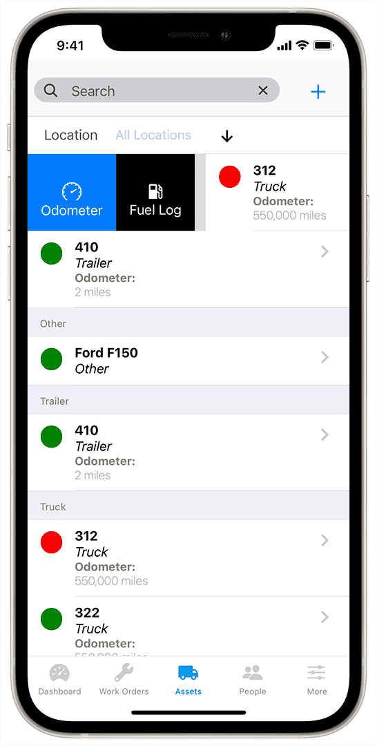 Adding Fuel Log Entry