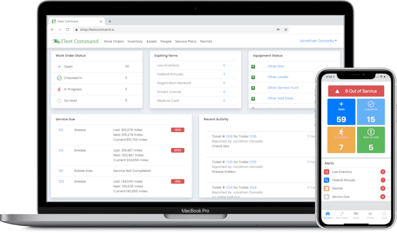 Web and Mobile Dashboards