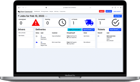 Dispatch Web Dashboard